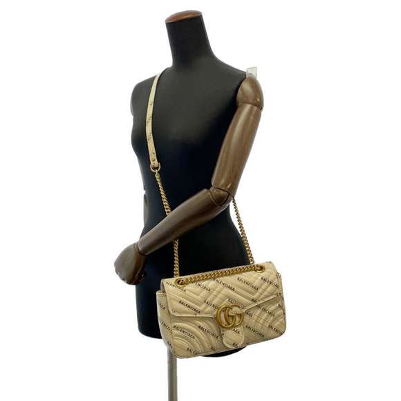 Gucci GG Marmont The Hacker Project Shoulder Bag White - Picture 6 of 14